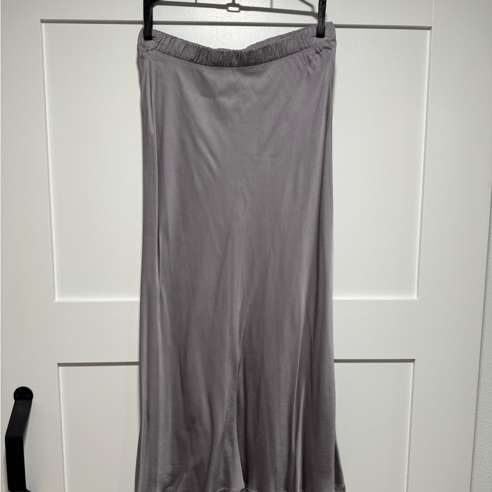 Elegant Gray Women's Skirt